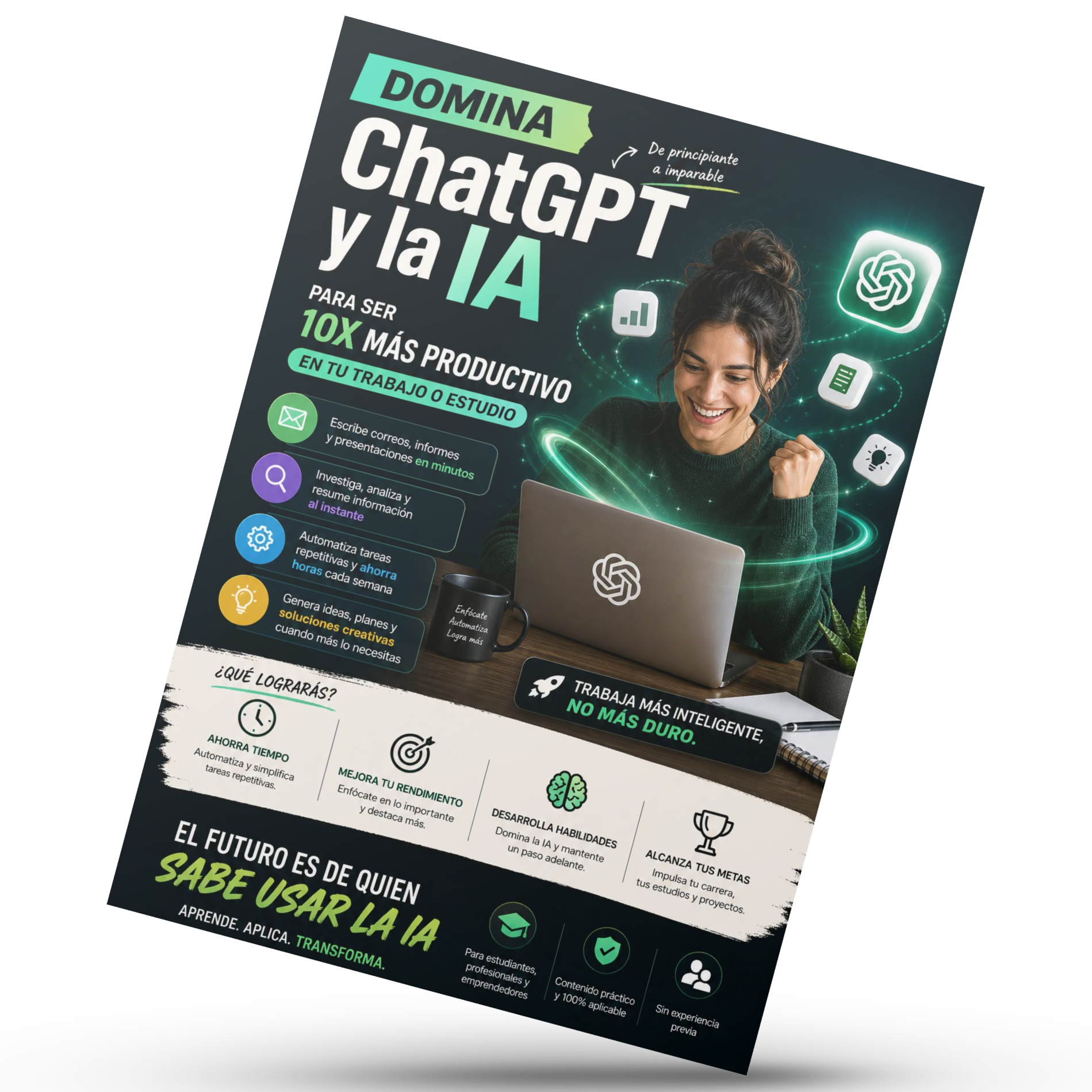 IA 10X: Domina ChatGPT y multiplica tu productividad